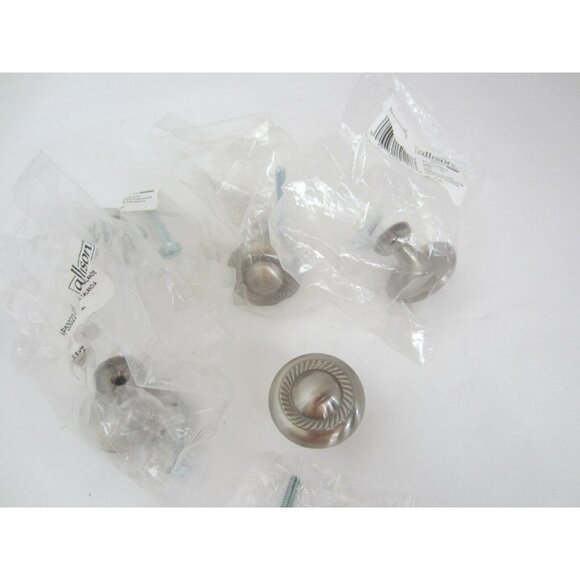 ALLISON pewter nickle cabinet drawer knobs pulls - 5 NEW BP53022-G10 - Picture 3 of 4